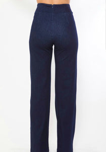 Denim Days High Waist Wide Leg Trouser